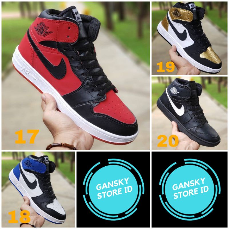 SEPATU JORDAN DEWASA RETRO HIGH 1 PREMIUM HIGH QUALITY SEPATU NIKE AIR JORDAN