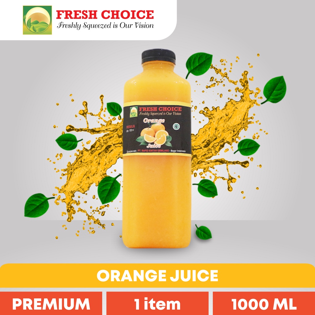 

Fresh Choice Jus Buah Jus Jeruk Orange Juice 1000 ML