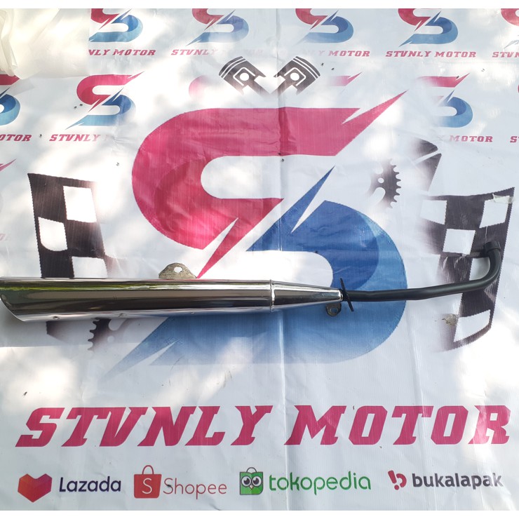 Knalpot Standar Supra Fit New Fit X