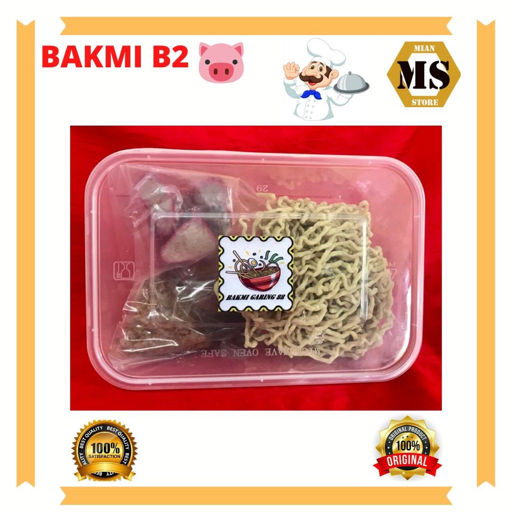 

BAKMI GARING 88 B2 tanpa pangsit (FROZEN)