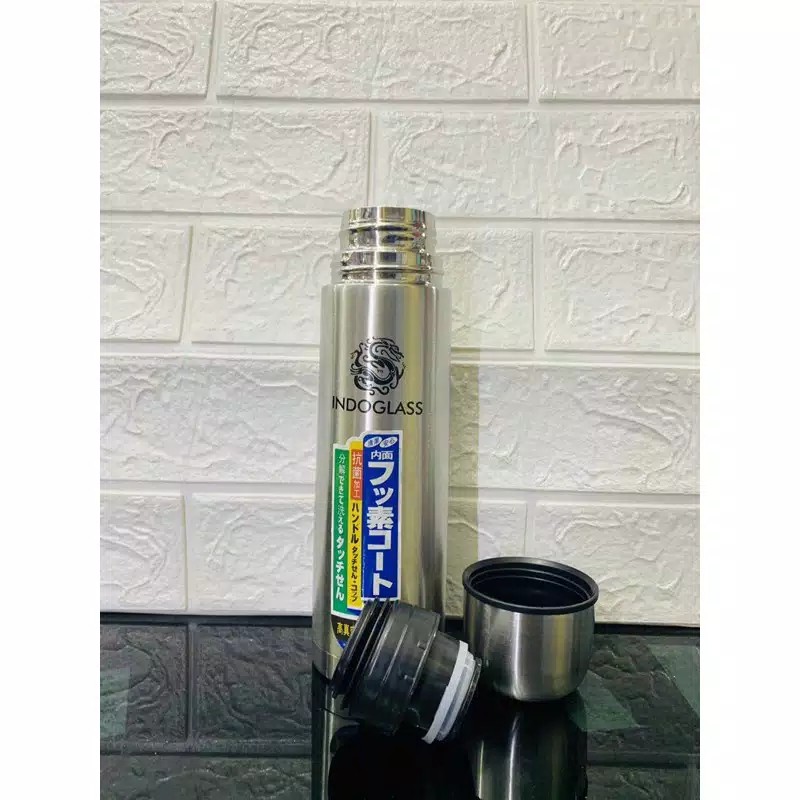 Botol Minum , 500 , 750  ML  1 Liter Botol Air Stainless Steel + Sarung