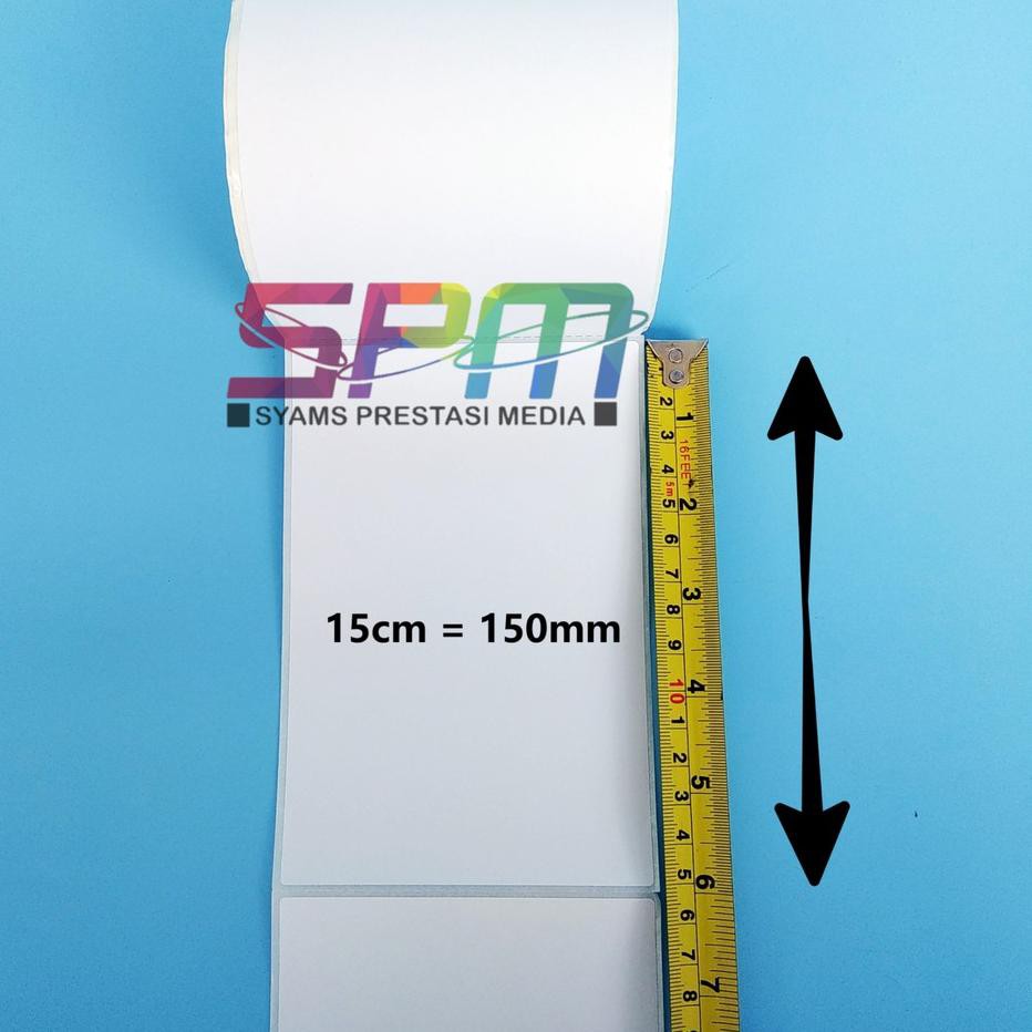 

◘ LABEL BARE 100 X 150 mm KERTAS STICKER DIRECT THERMAL 250 pcs ♚