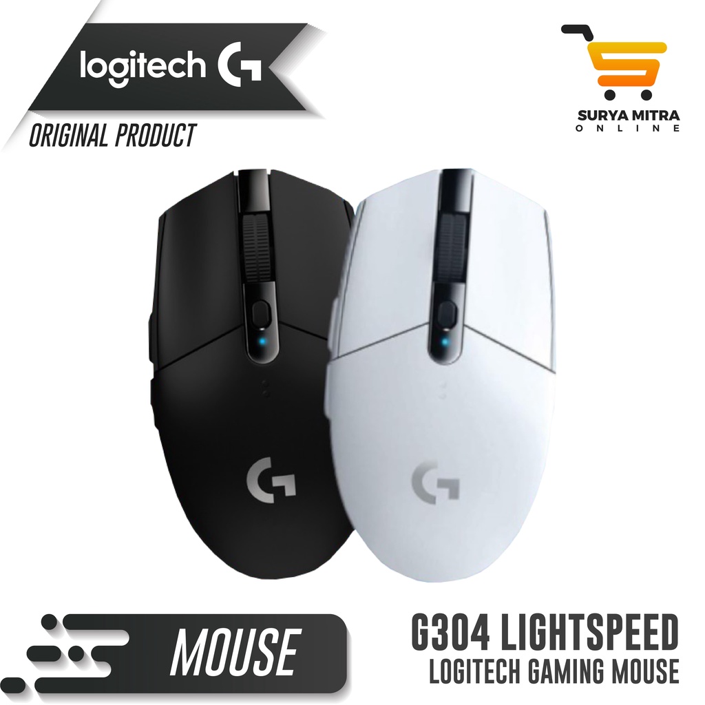 MOUSE GAMING LOGITECH G304 LIGHTSPEED WIRELESS GARANSI RESMI G 304