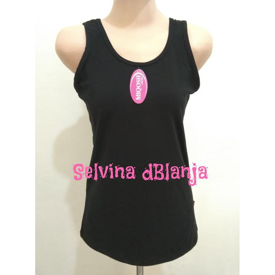 Barang Bagus Tengtop Wanita Polos JUMBO XL Tanktop Wanita Grosir PREMIUM QUALITY - Putih, XL ON SALE