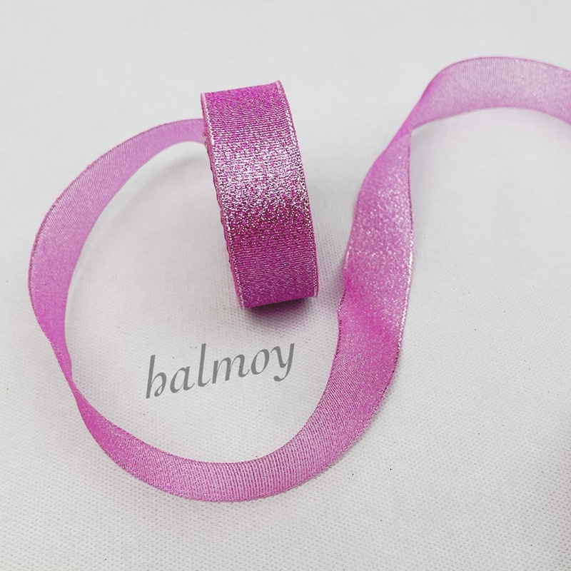

PITA KAIN GLITTER 1 INCI 25 MM 18 M WARNA PINK #033