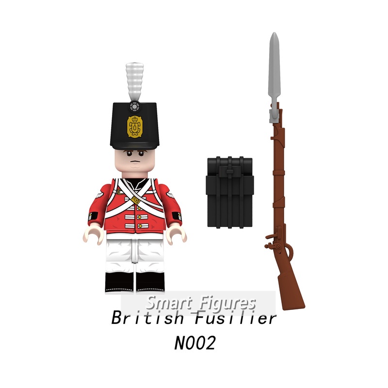 Napoleonic Wars Mainan Action Figure Minifigures Gaya Spanyol Dragoon Swiss Grenadier Untuk Hadiah