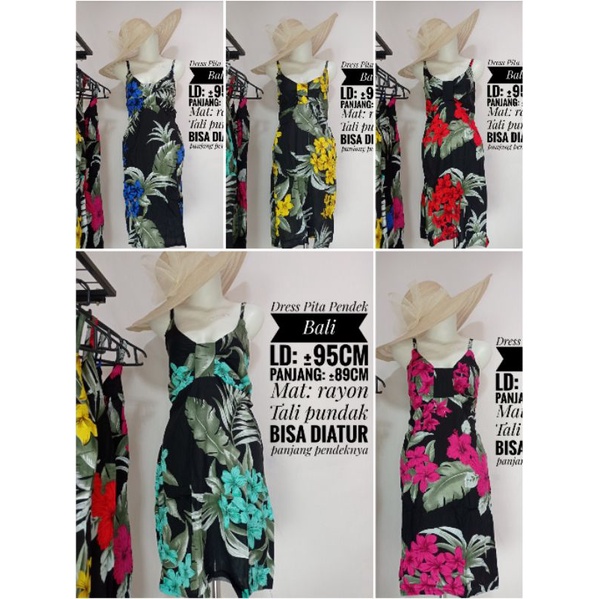 Daster / Dress pita pendek bali