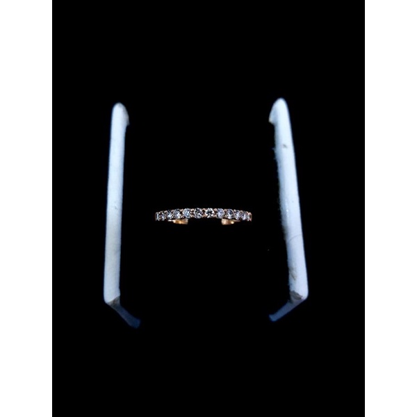 listring rosegold emas berlian asli