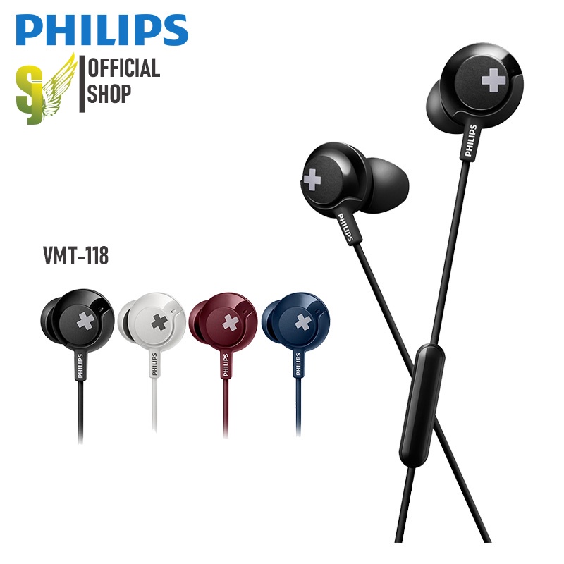 Handsfree PHILIPS VMT-118 / Earphone Heasdset PHILIPS VMT-118