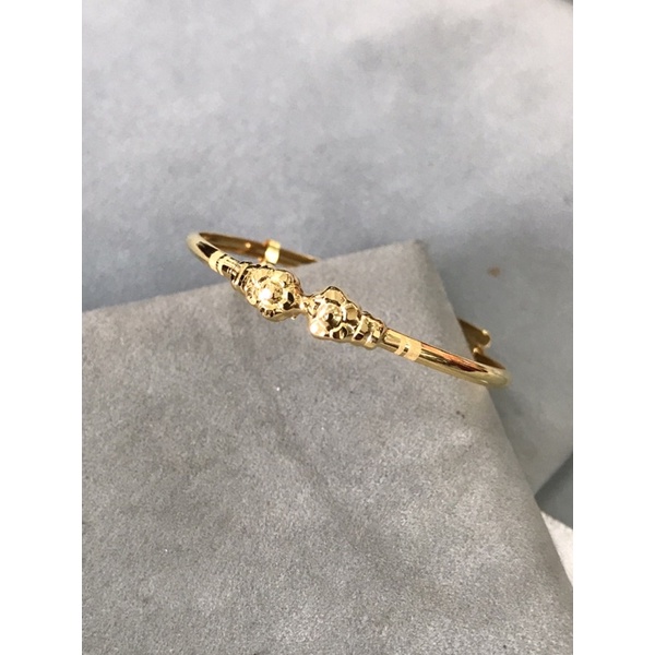 Gelang Bayi Model Selisih Ada Cap 700 / Emas Kado/ Cocok untuk Kado