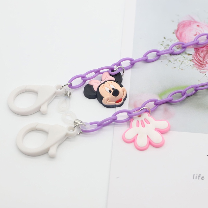 Tali Strap Masker Rantai,Anak Laki,Disney Mickey Mouse Hand / Kalung Strap Masker,Korea