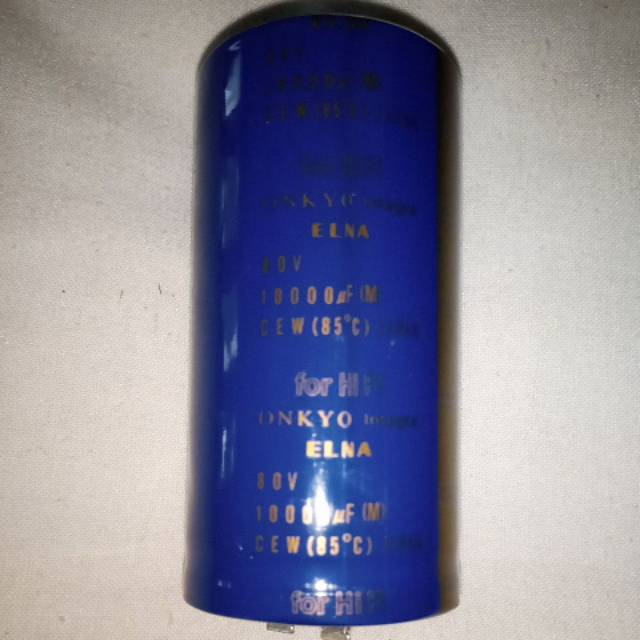 Elco ELNA ONKYO 10000 uf / 80 volt