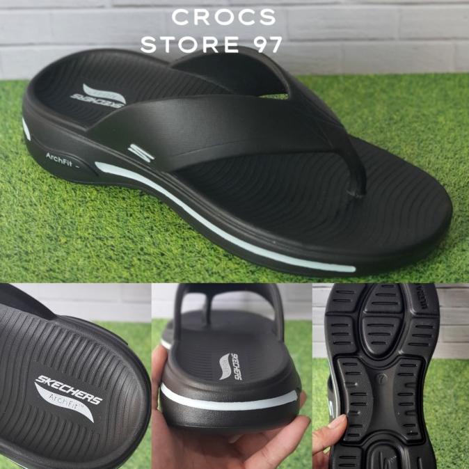 SANDAL PRIA SKECHERS SANDAL /SKECHERS CALI GEAR FLIP SANDAL SEPATU