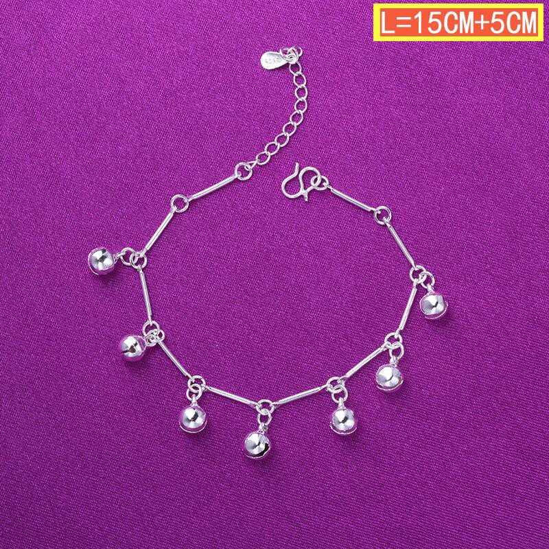 50 gaya 925 gelang perak asli, aksesoris perhiasan fashion Jepang dan Korea-43