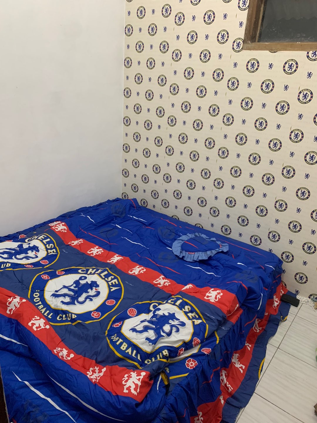 Bedcover Lady Rose Uk. King (180x200)cm Motif Bola Mu, Chelsea, Barcelona, Juventus