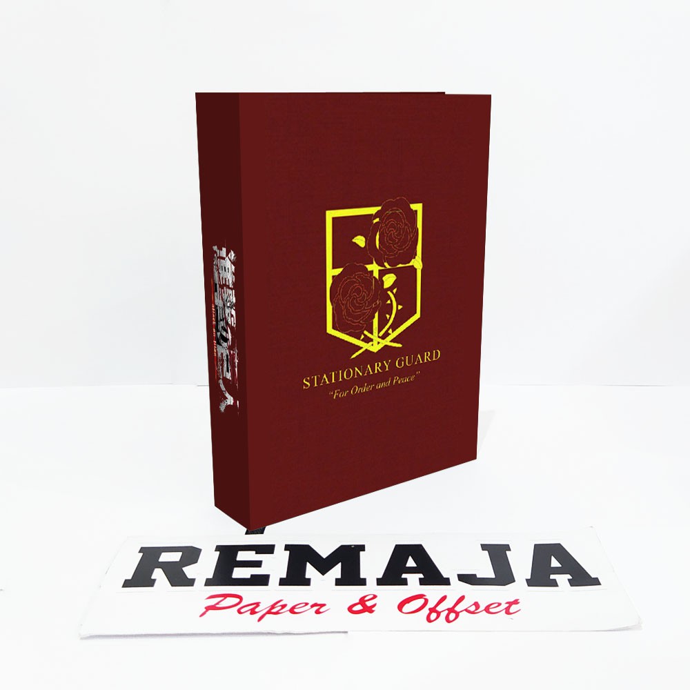 

Pocket book/Notebook Hardcover Anime Shingeki STATIONERY GUARD A6 & A5 / buku tulis catatan notes