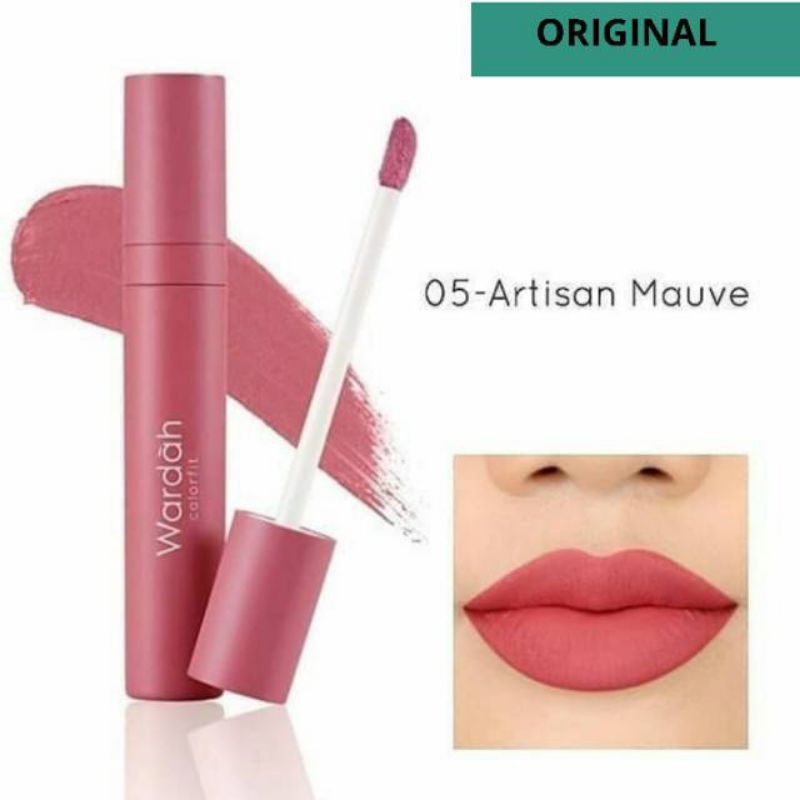 lipstik wardah velvet original