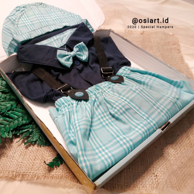 [Ready Stock] Osiart.id Hampers Bayi Laki-laki Baby Boy Newborn Set Baju Baby Hampers Gift