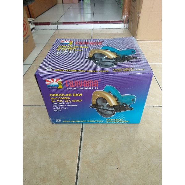 Mesin Circular Saw 7&quot; / Mesin Circle / Mesin Potong kayu FUJIYAMA