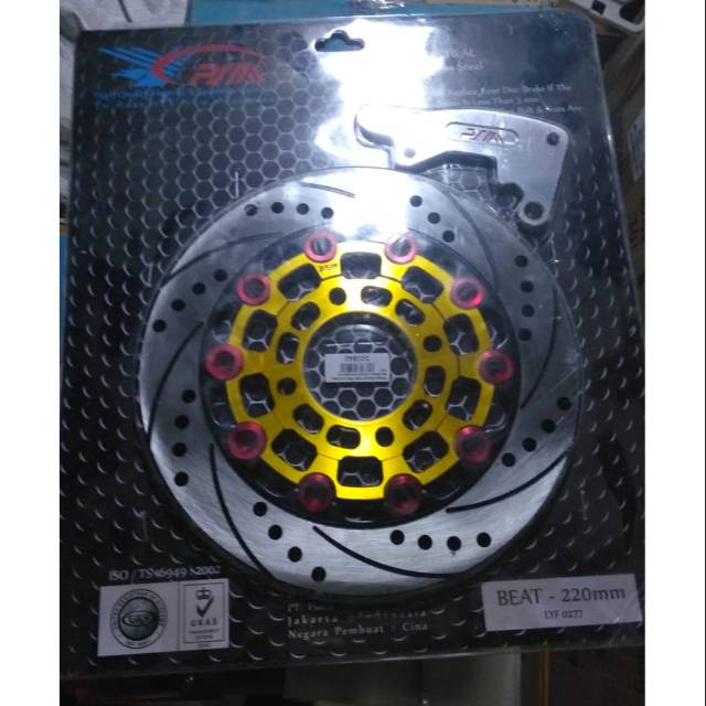 Piringan Cakram Disk Brake Depan CNC Jumbo Besar  Beat  Psm