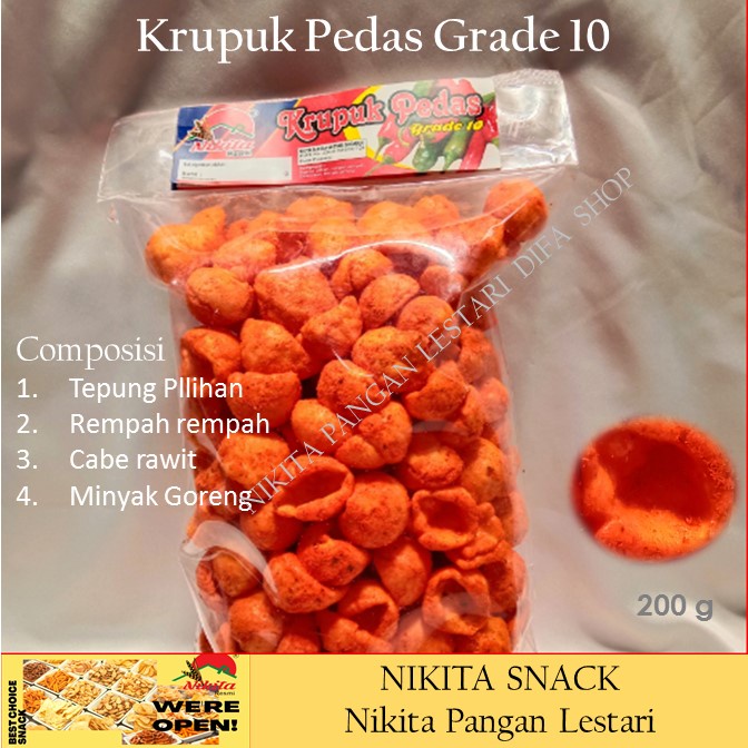 kentang udang 180g,kripik pedas gurih lezat,renyah,tahan lama DIFA Shop