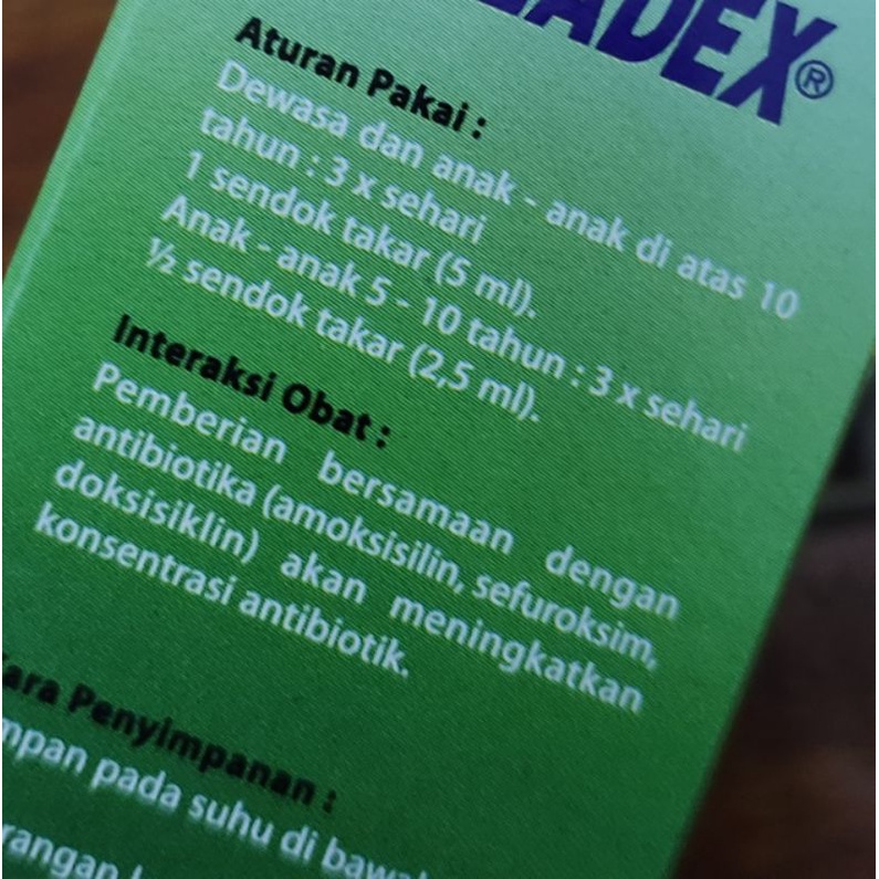 Siladex ME 60 ML / Mukolitik &amp; Ekspektoran / Batuk Berdahak