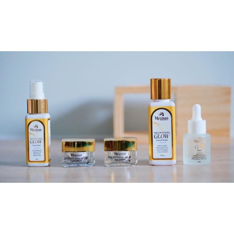 NYOMAN SKINCARE PAKET WHITENING GOLD +SERUM/NYOMAN/PAKET NYOMAN/dr.nyoman