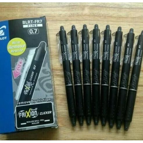 

Pulpen Pen Frixion Pilot ( pulpen yang bisa dihapus) - Hitam