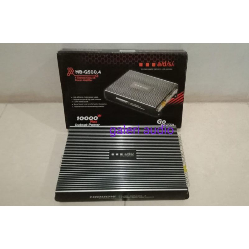 POWER MOBIL 4 CHANNEL ADS MB-Q500.4 CLASS AB 10000WATT