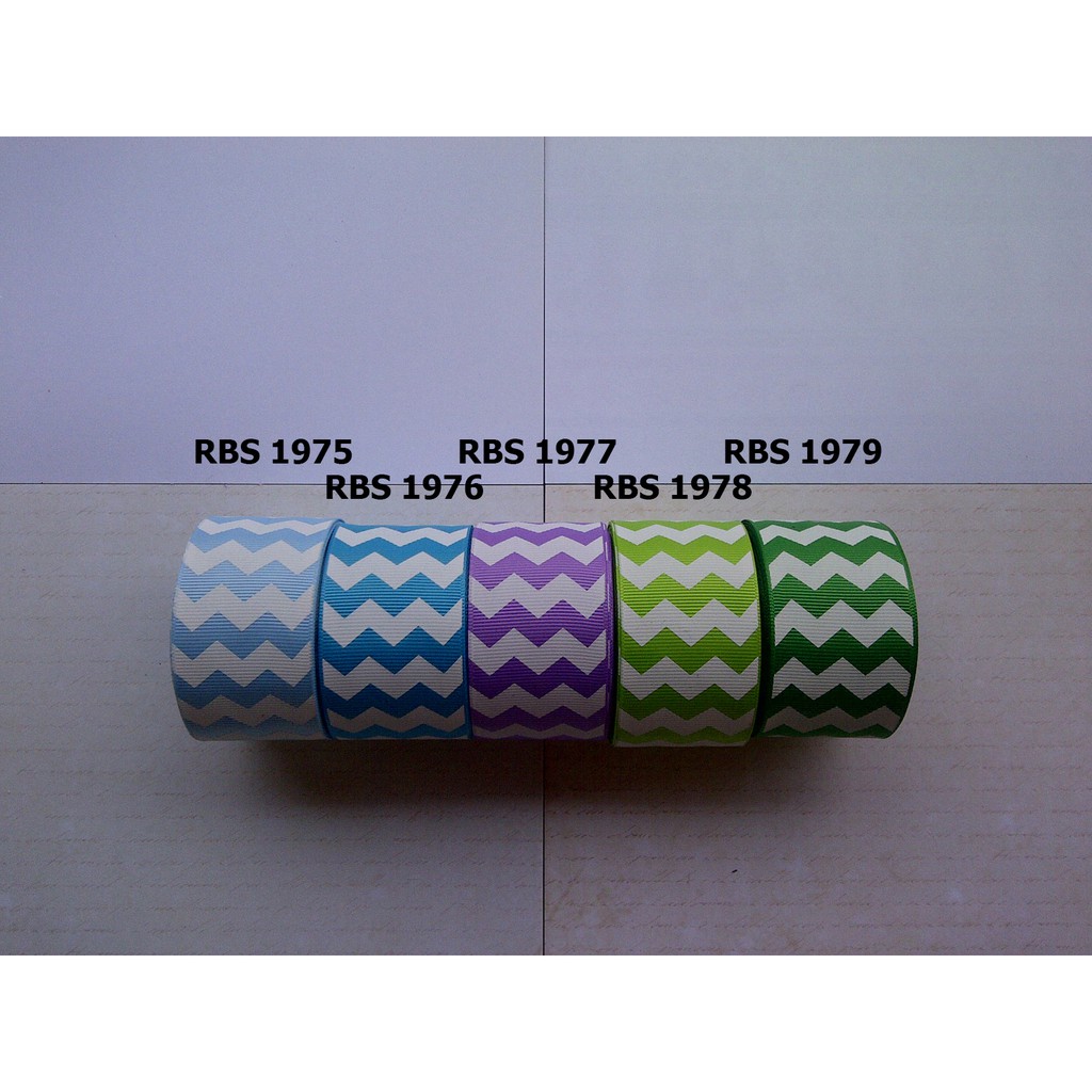 

[10 YARD] PITA GROSGRAIN MOTIF ZIGZAG SALE RBS 1975,1976,1977,1978,1979