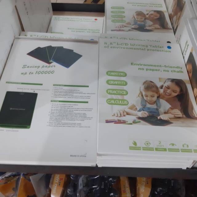 LCD Writing tablet / LCD writing pad / Drawing pad / papan tulis LCD 8.5"