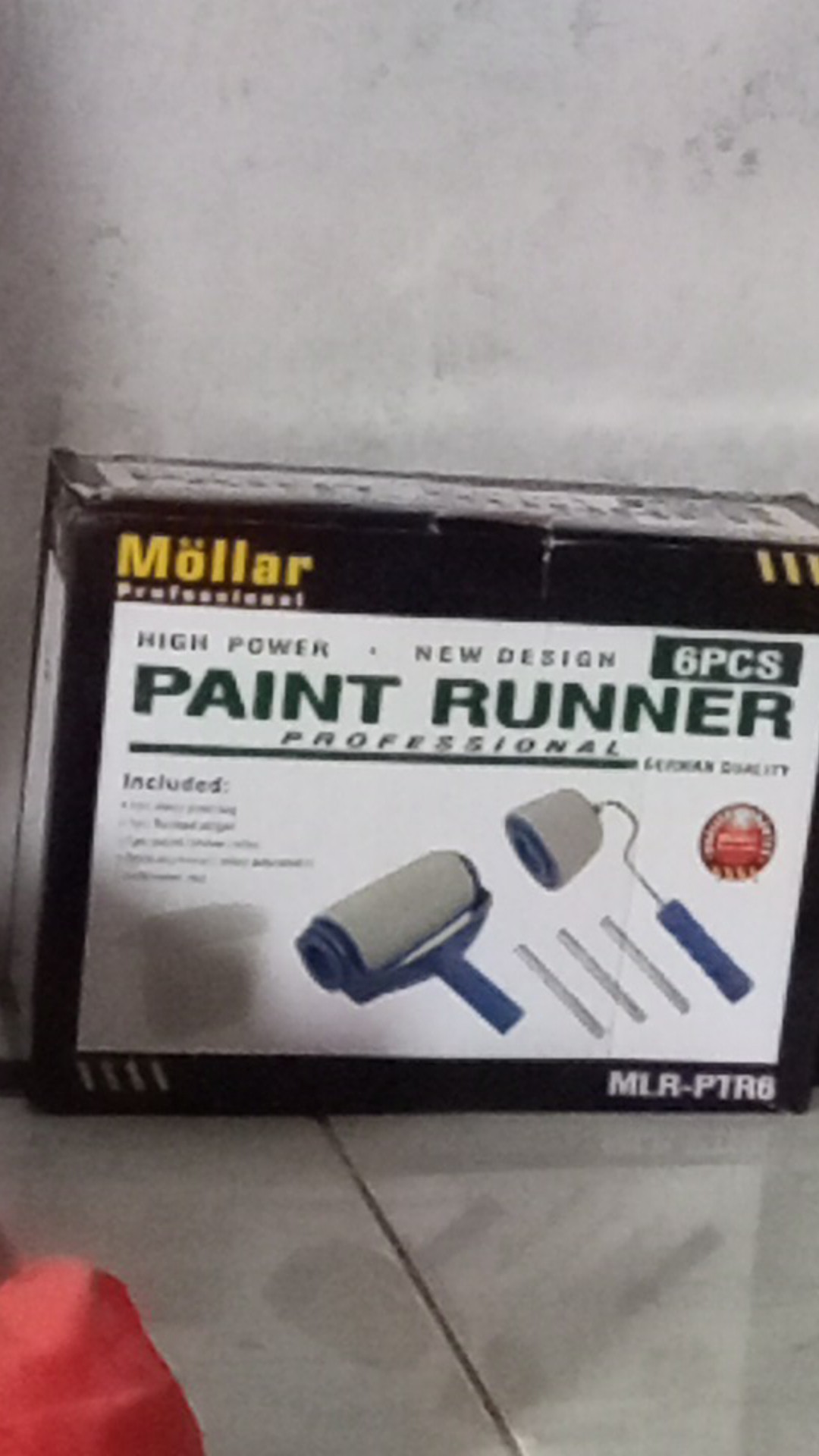 Kuas Roll Cat Dinding Rumah Paint Roller Pintal Facil Mollar