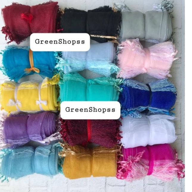 50 pcs size 15x25 pouch jaring serut tile souvenir #buku yasin #yasin