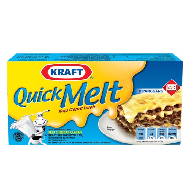

KRAFT CHEESE QUICK MELT 170G