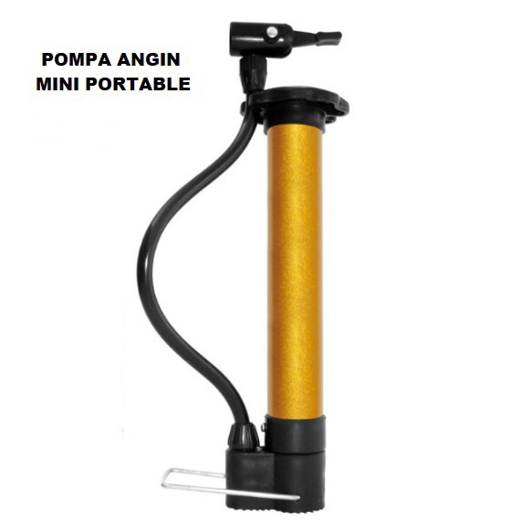 Pompa Angin Mini Pompa Sepeda Pompa Ban Manual Pompa Angin Portable