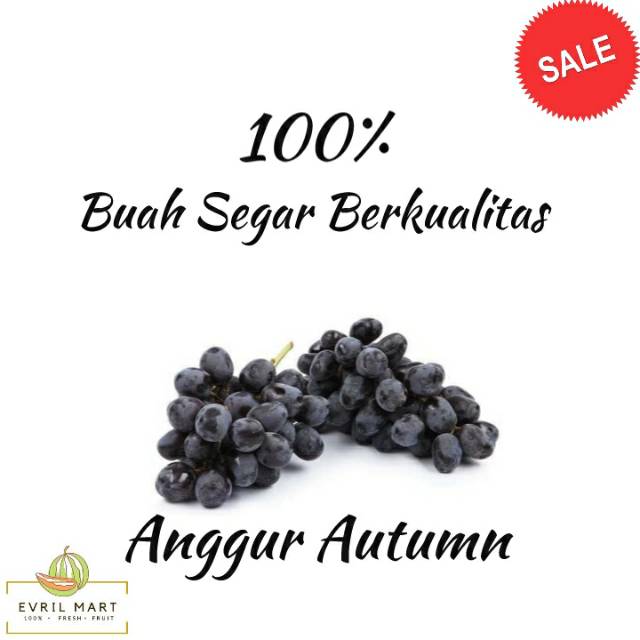 

Buah Anggur Autumn-EVRIL MART