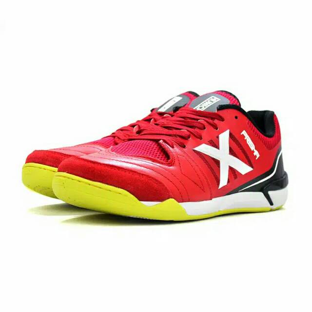 SEPATU FUTSAL X MUNICH PRISMA 02 RED