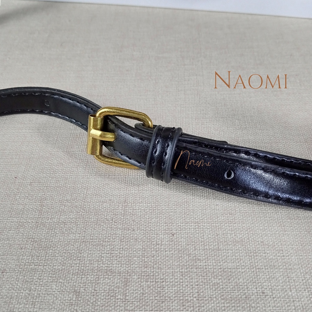 NAOMI - Rebecca Sling Bag Import Tas Selempang Wanita Fashion - Bag Kulit Belundru - Lembut Long Strap - Tas Selempang Premium - tas naomi - naomi bag