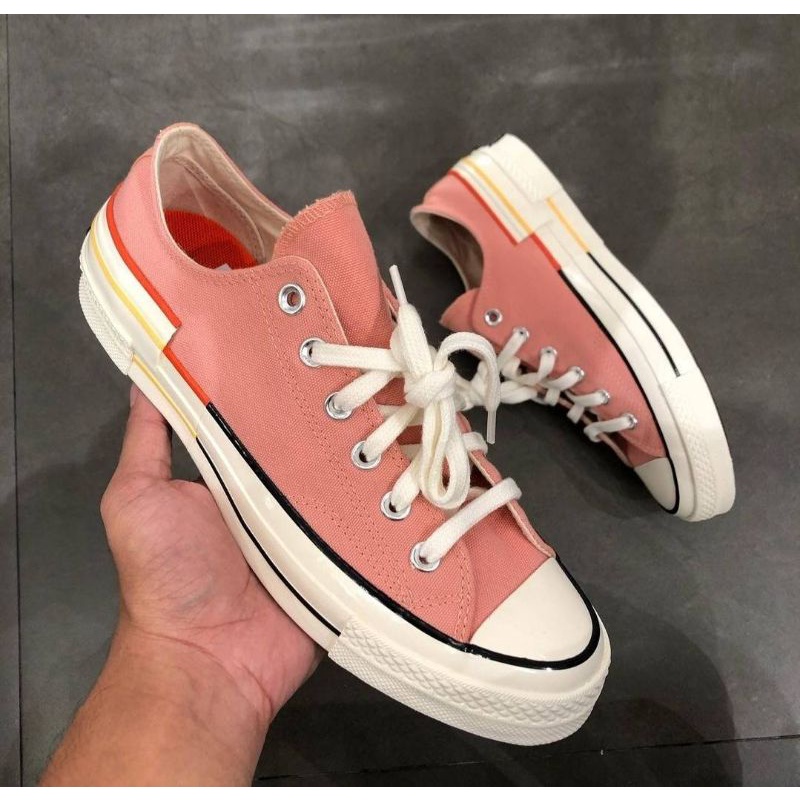 Converse Chuck 70 Ox Off The Grid Pink Quartz/Bright Poppy Original Resmi