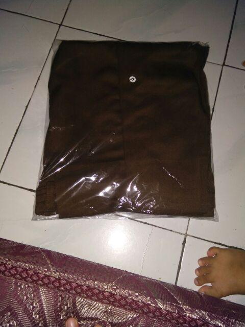 Kemeja Batik Kerja Big Size Jumbo Size Fit Xxl Ld 115 Warna Hitam Putih Casual Formal Kondangan