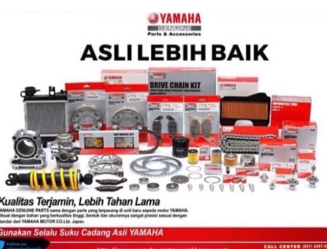 BLOK SEHER SET PISTON KIT SOUL GT 115 MIO GT XRIDE 115 ASLI ORI YAMAHA 54P E1311 &amp; 54P WE160 00