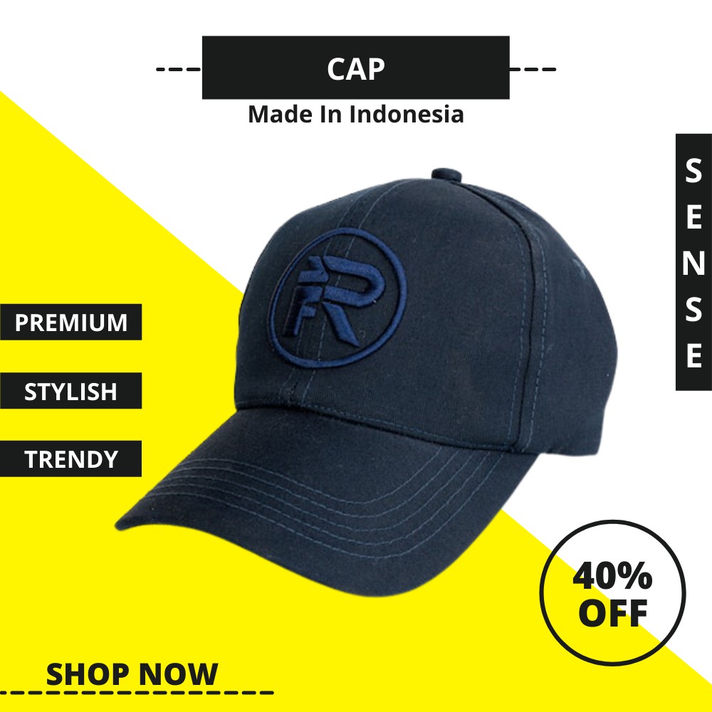 JFR Topi Pria Cowok Original Distro Terbaru Trucker Polocap Jaring Baseball Premium JCAP02