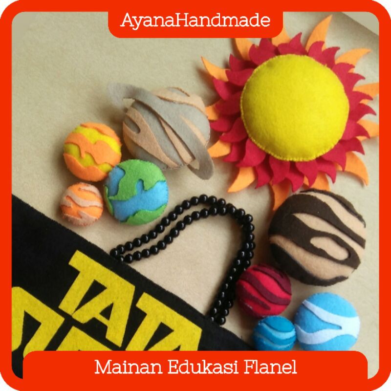 Mainan Edukasi Tata Surya Solar System Puzzle