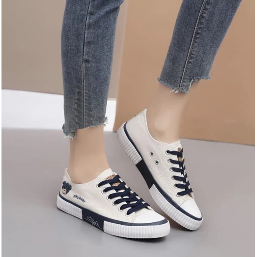 DM SHOPP-Sepatu Sneakers Wanita Tali Terlaris AS 167-5