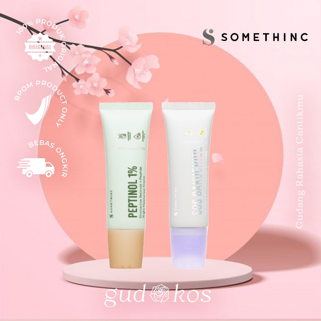 SOMETHINC Skin Reincarnation Series - Day &amp; Night Moisturizer Cream / Krim Anti Aging Kerutan