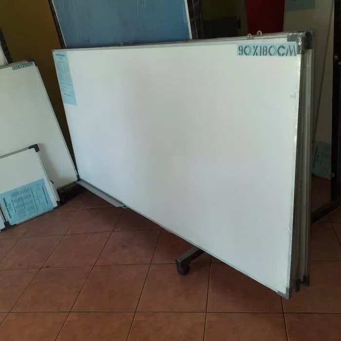 

papan tulis whiteboard 90x180 cm