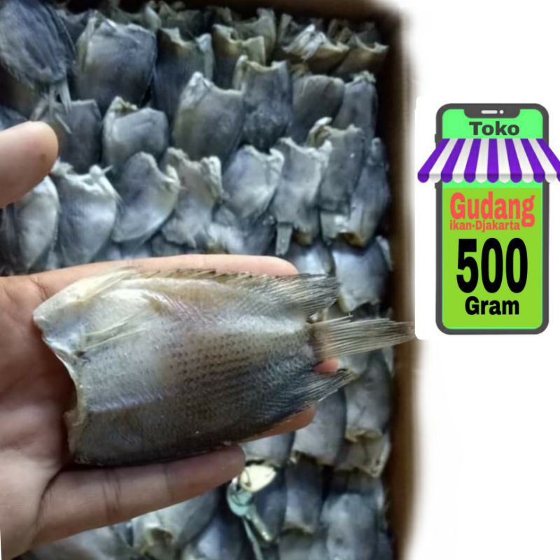 

ikan asin sepat tembakang netto-500gram