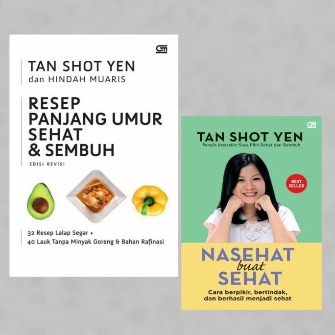

Buku Resep Panjang Umur Sehat Sembuh & Nasehat Buat Sehat Tan Shot Yen