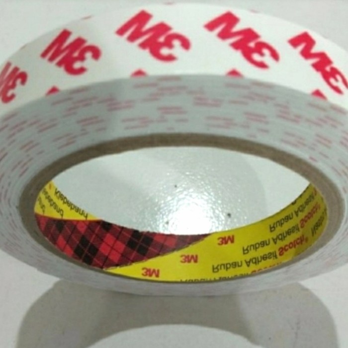 

Lucu 3M Scotch Double Tape Putih / Pe Foam Size 18 Mm X 4 Mtr Murah