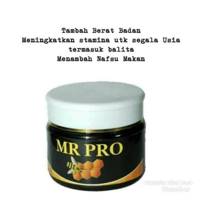 

mrPro Hwi Original Madu Propolis Penambah Nafsu Makam Serta Pengemuk Badan